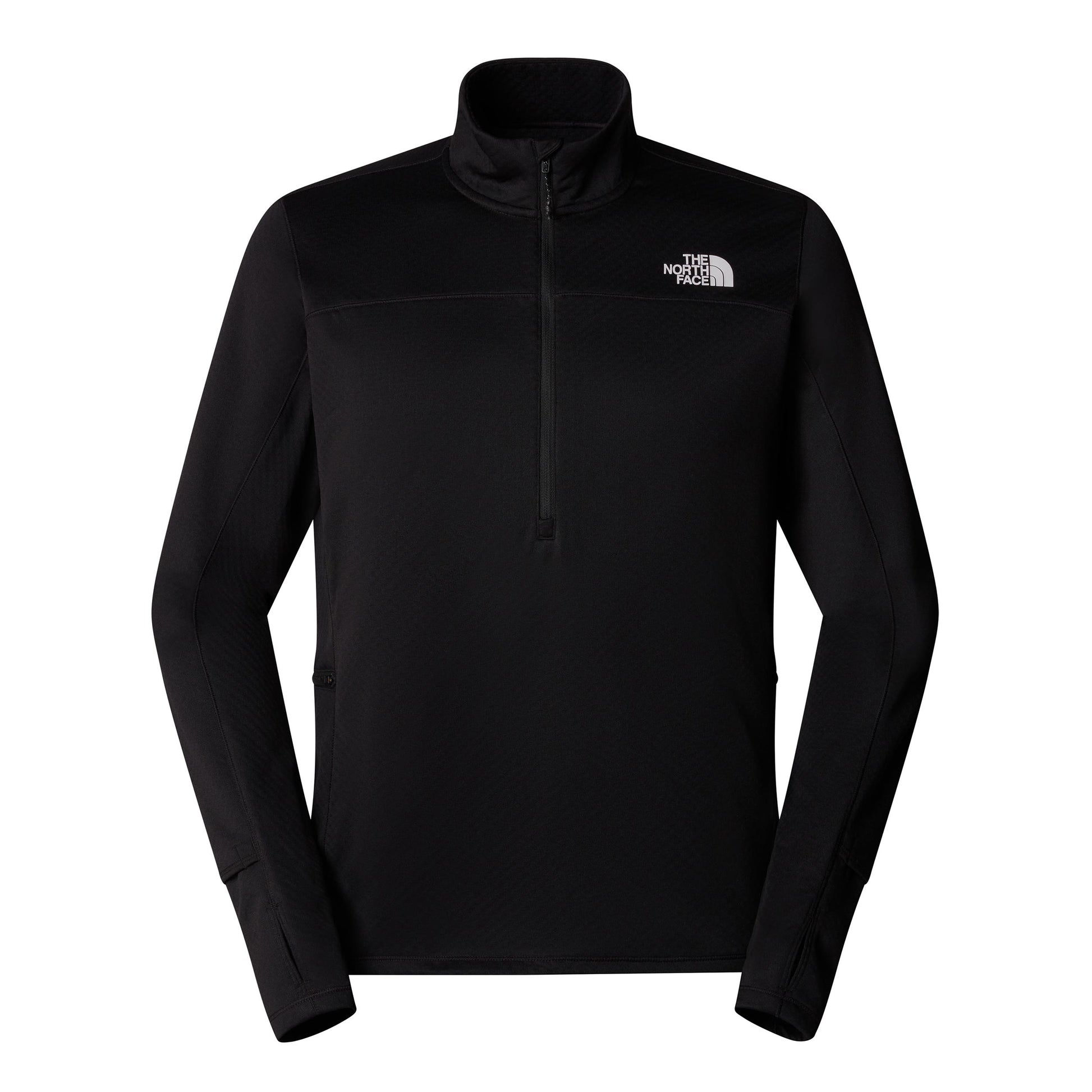 The North Face Winter Warm Pro 1/4 Zip Hardloopshirt Heren-Zwart