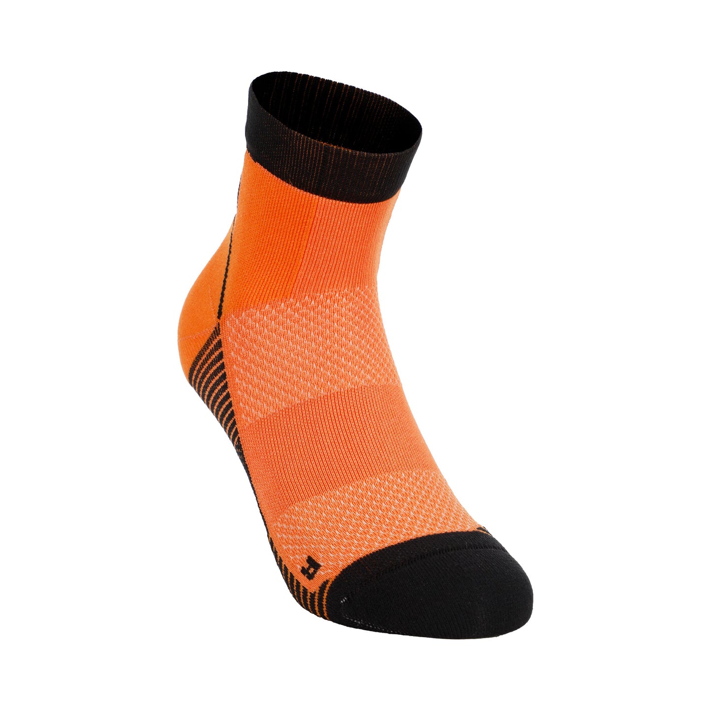The North Face Trail Quarter Chaussettes De Running-Orange,Noir