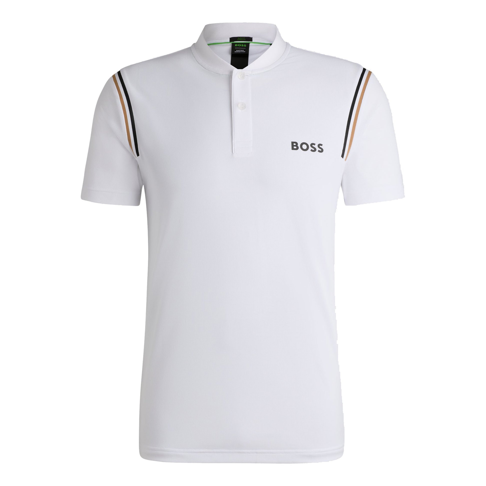 BOSS Palle MB 7 Polo Hommes-Blanc