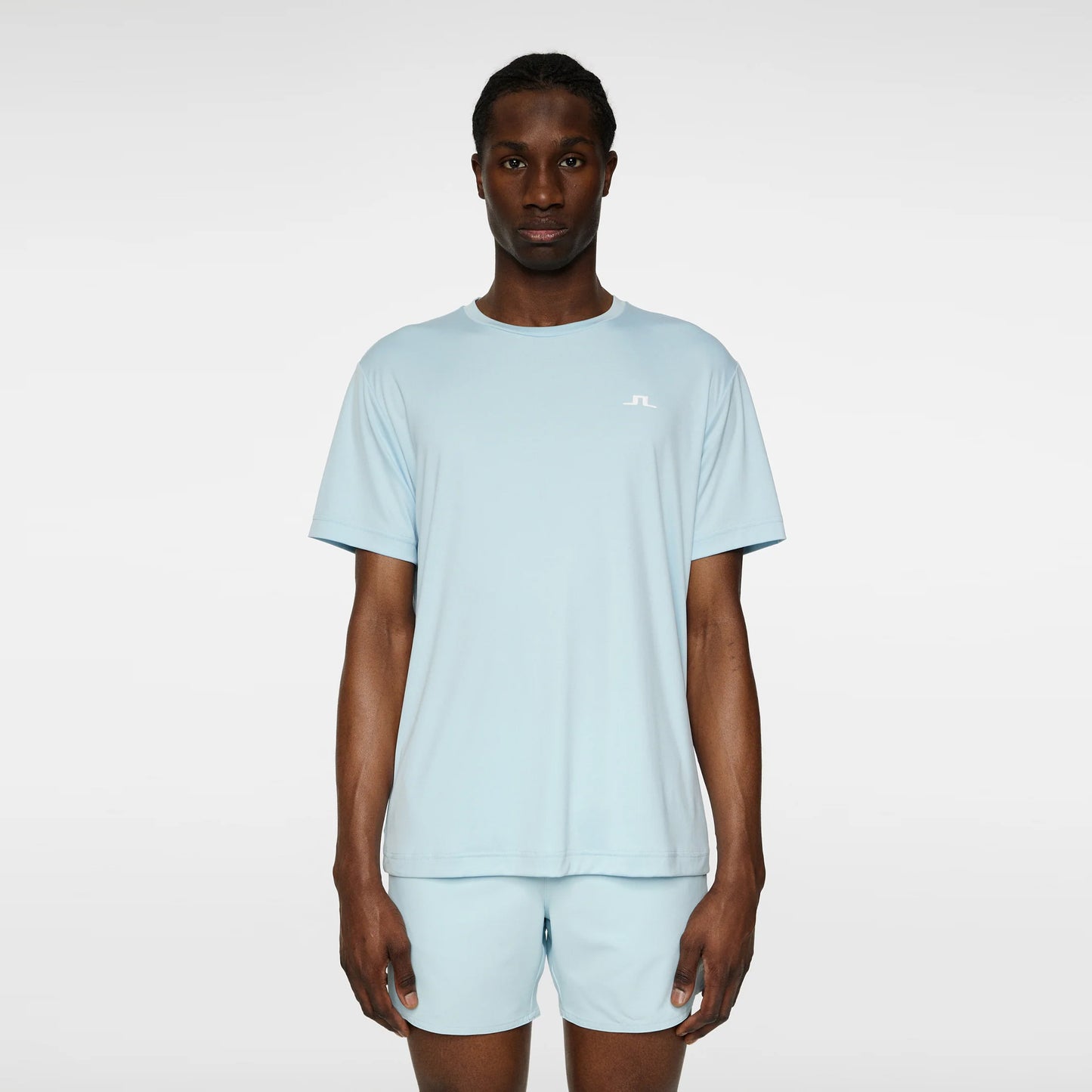 JLindeberg Ade T-shirt Hommes-Bleu Clair