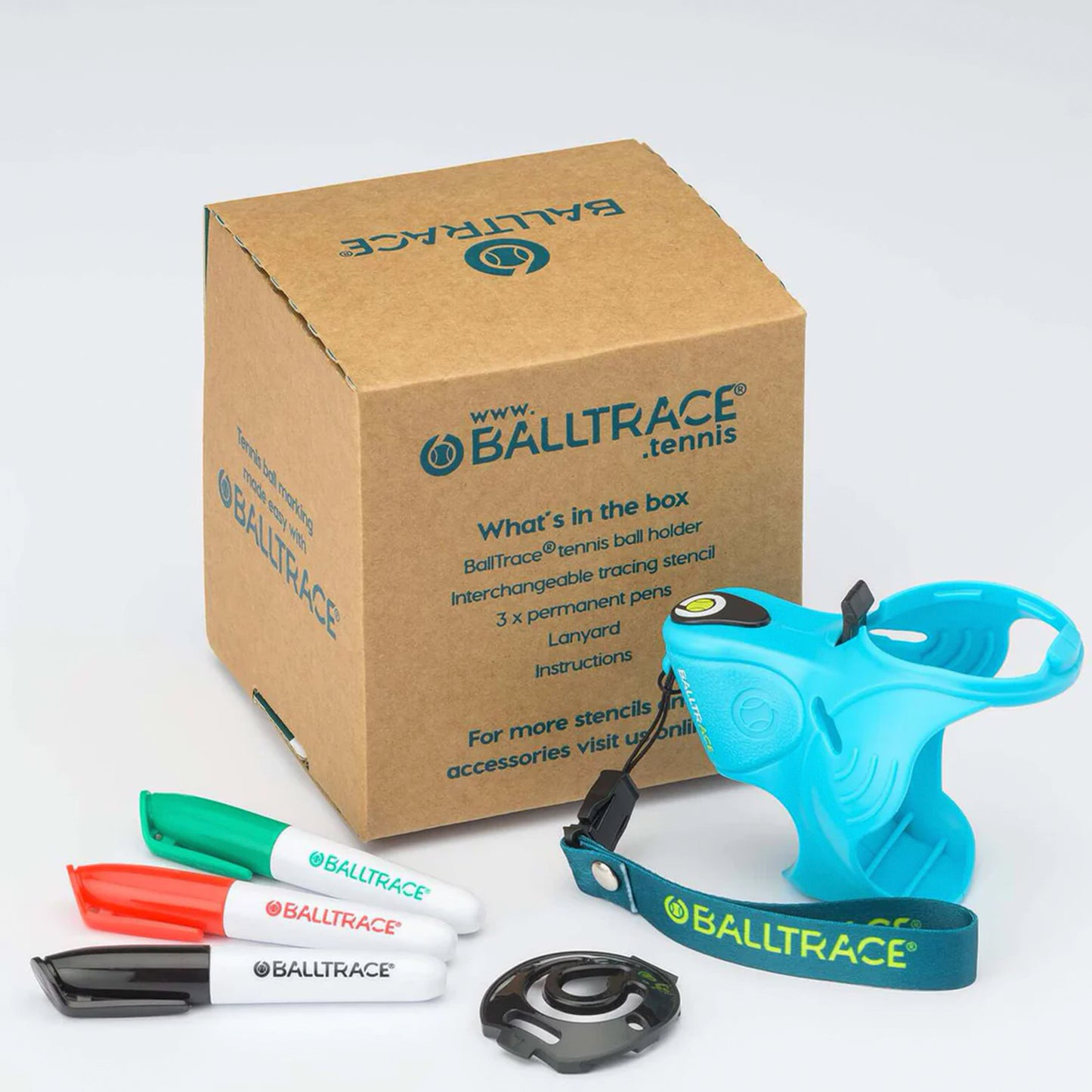 BallTrace Coach Pack Ballenlegger-Blauw
