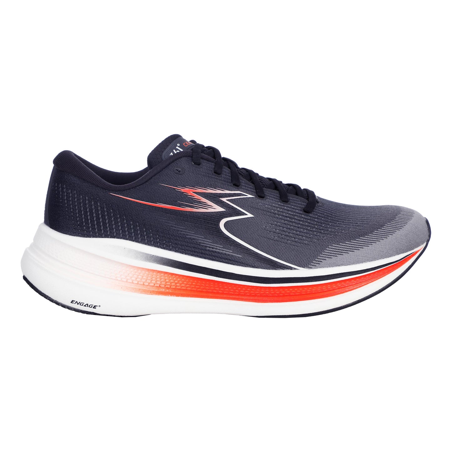 361° Centauri 3 Neutrale schoen Heren-donkergrijs, oranje