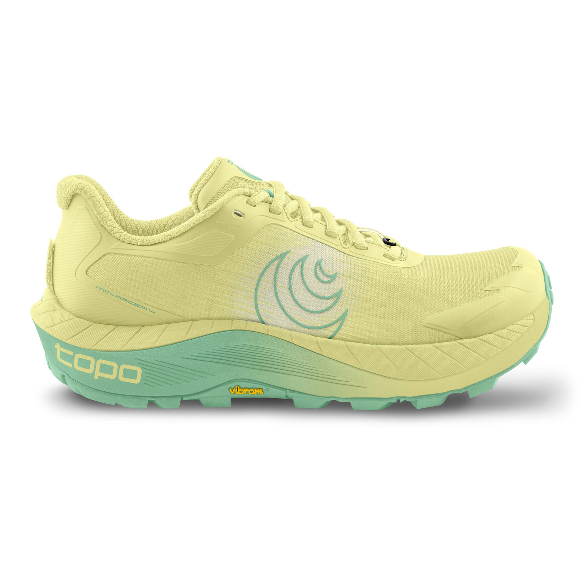 TOPO ATHLETIC MTN Racer 4 Chaussure trail Femmes - jaune, vert