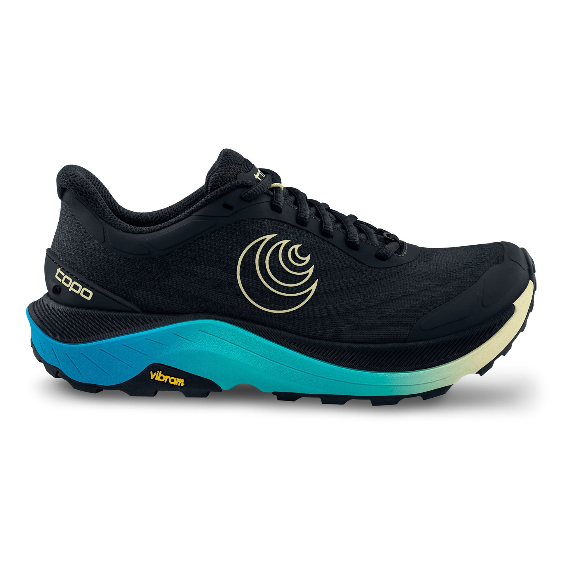 TOPO ATHLETIC Ultraventure 4 Chaussure trail Femmes - noir, jaune lemon