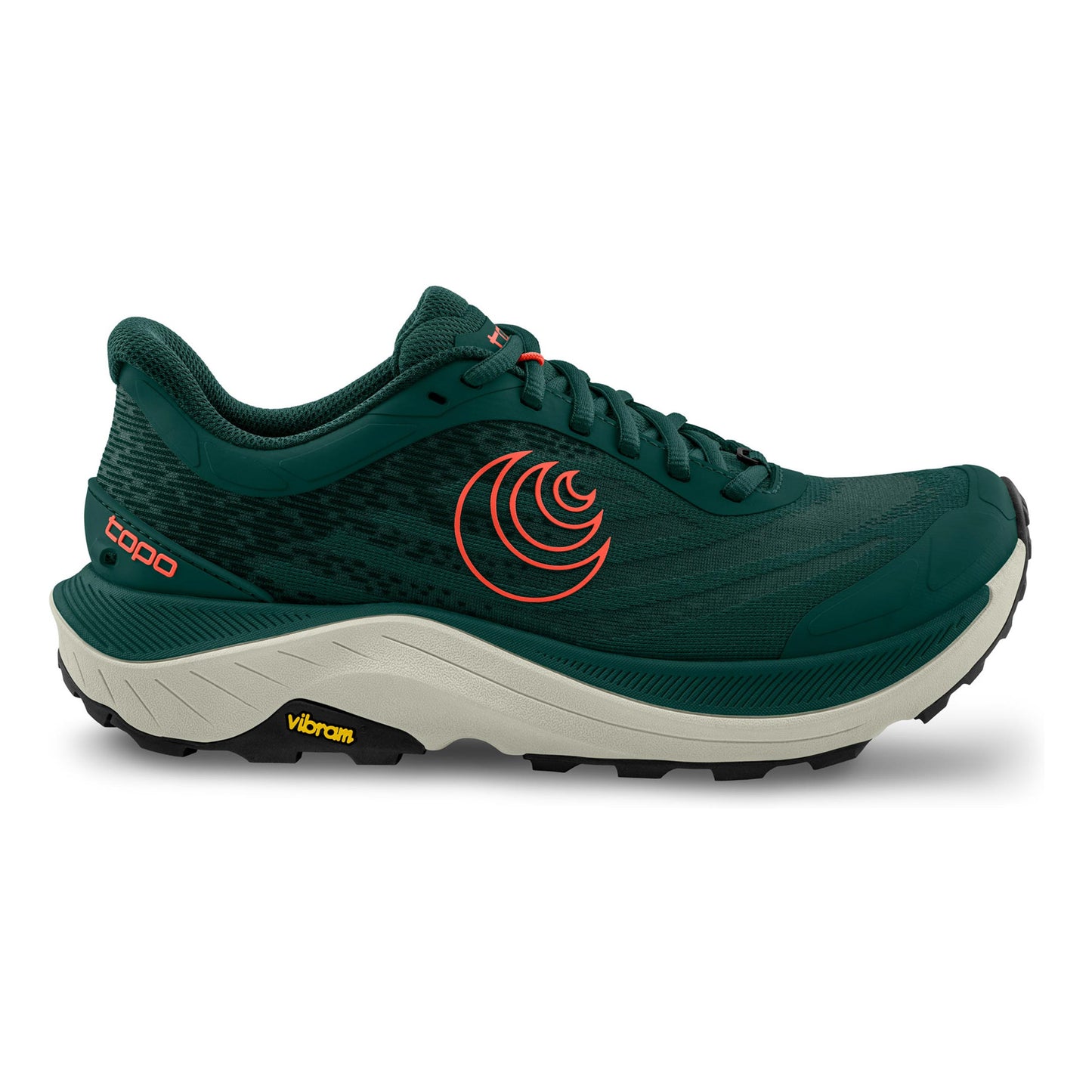 TOPO ATHLETIC Ultraventure 4 Trailschoen Heren - donkergroen, oranje
