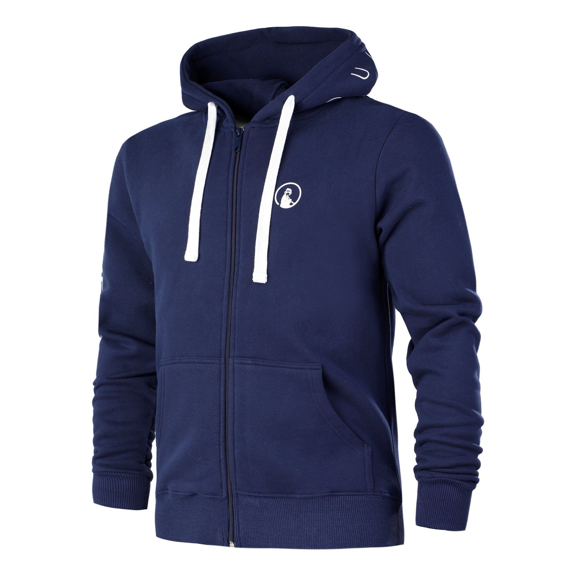 Quiet Please Ocean Gilet en coton Hommes - bleu, turquoise