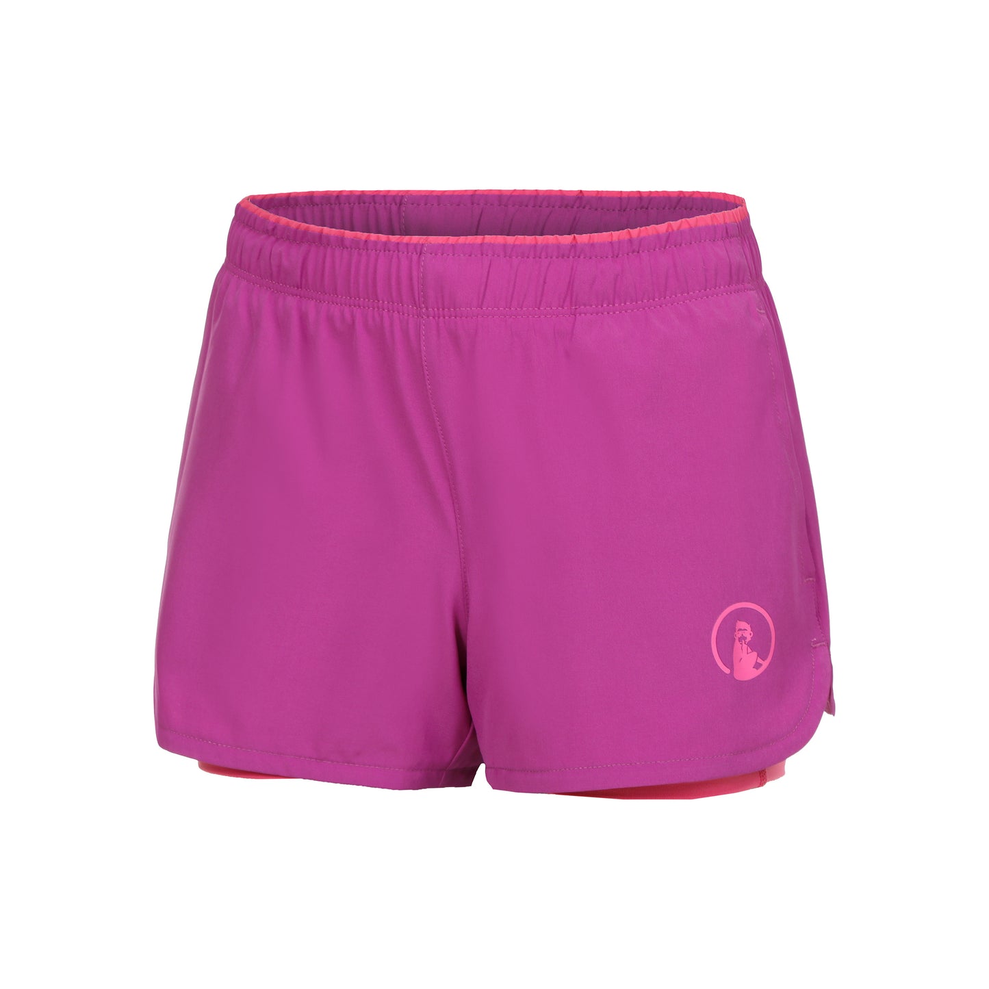 Quiet Please Point 2in1 Shorts Meisjes-Berry,Pink