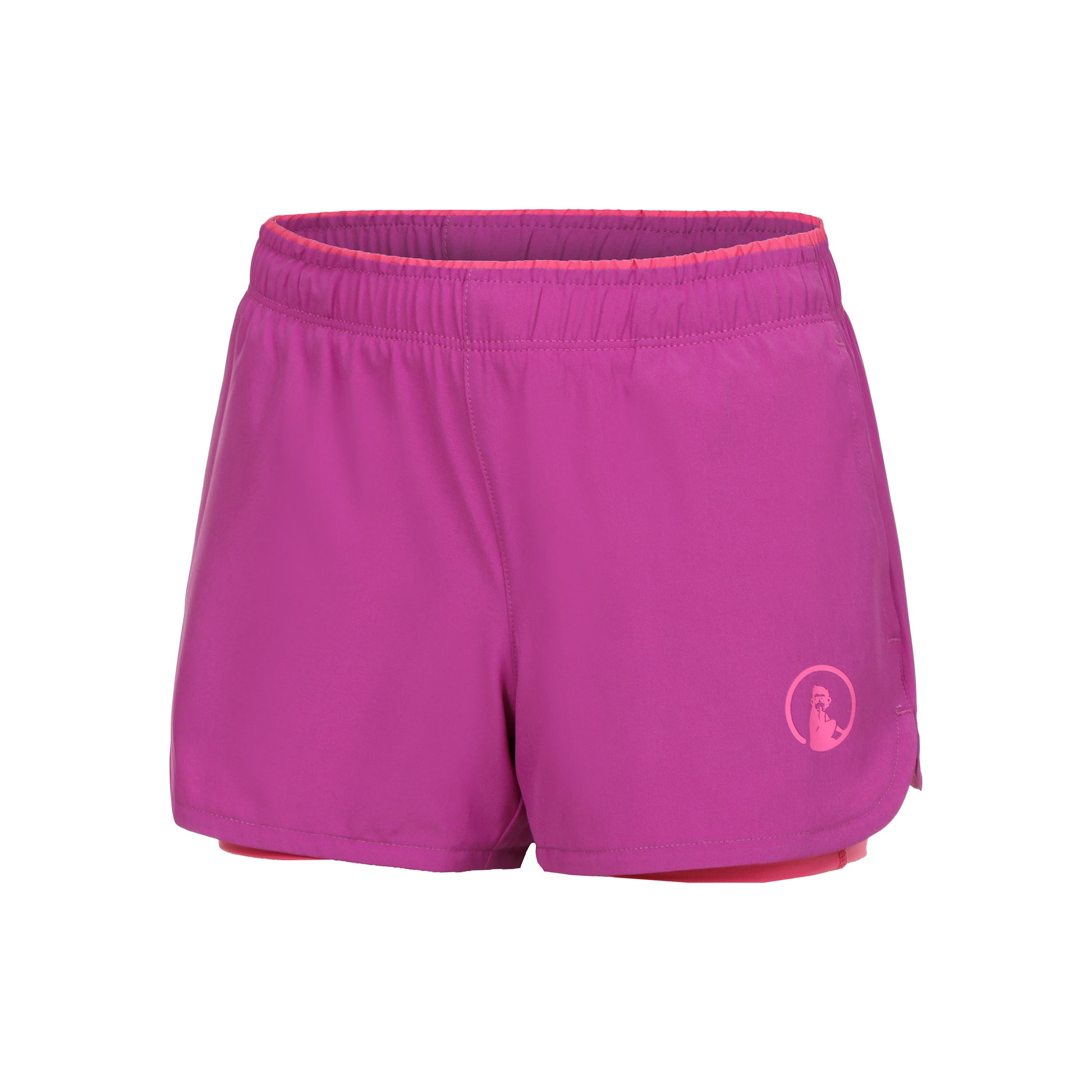 Quiet Please Point 2in1 Shorts Meisjes-Berry,Pink