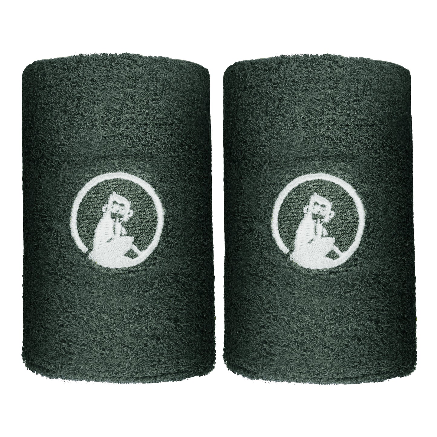 Quiet Please Poignet Pack de 2 unités long - sauge