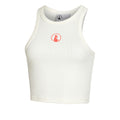 Crossroad Ribbed Débardeur Tank Top Femmes-Blanc