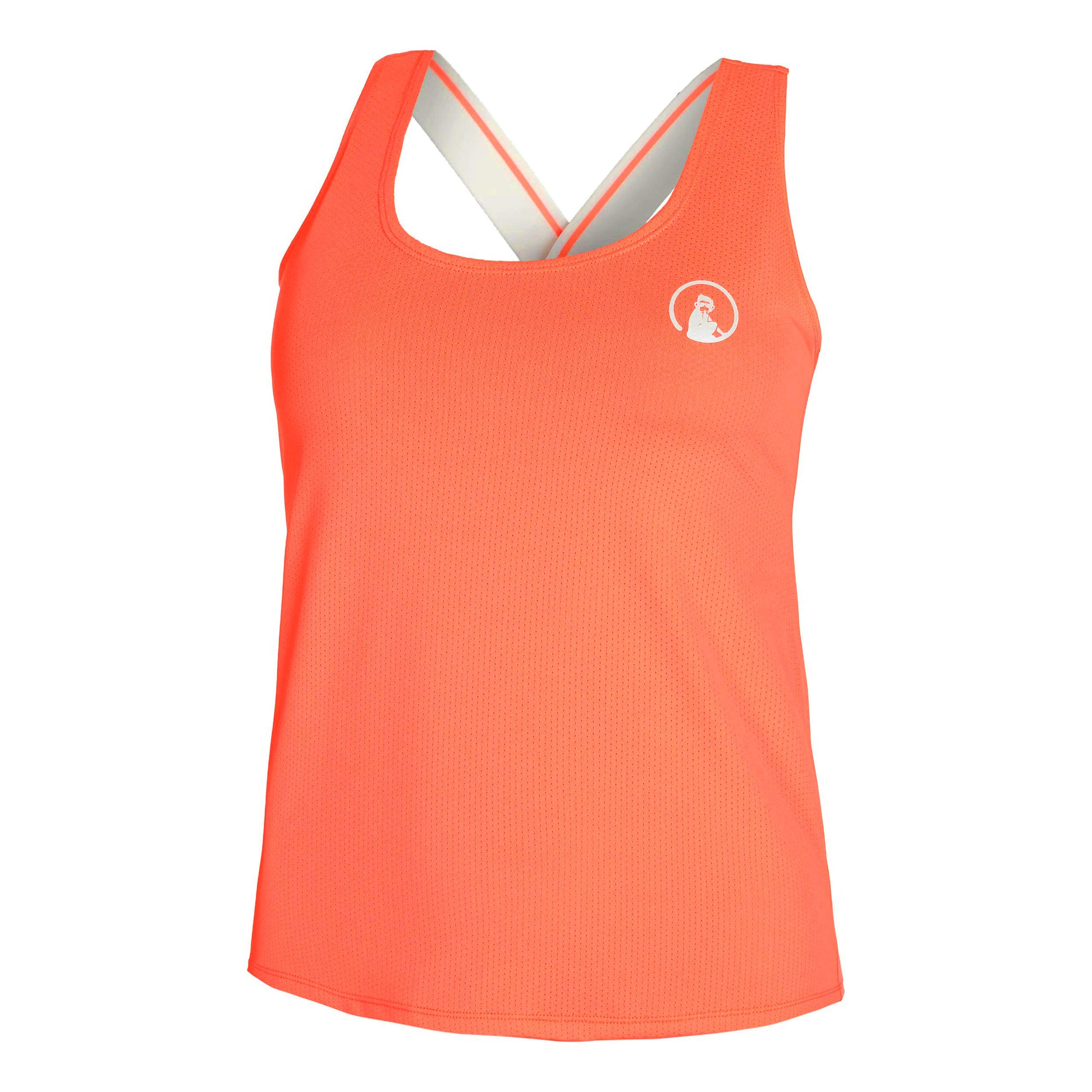 Quiet Please Serve & Volley 2.0 Tanktop Dames - oranje,