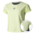 Perspectives Cross T-shirt Dames-Limoen