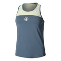 Perspectives Racerback Tanktop Dames-Blauw