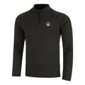 Big Serve 1/4 Zip Longsleeve Heren - donkergrijs,