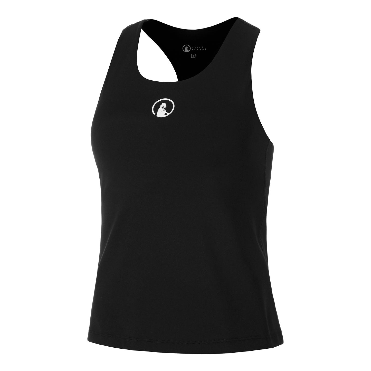 Quiet Please Inside In Tanktop Dames-Zwart