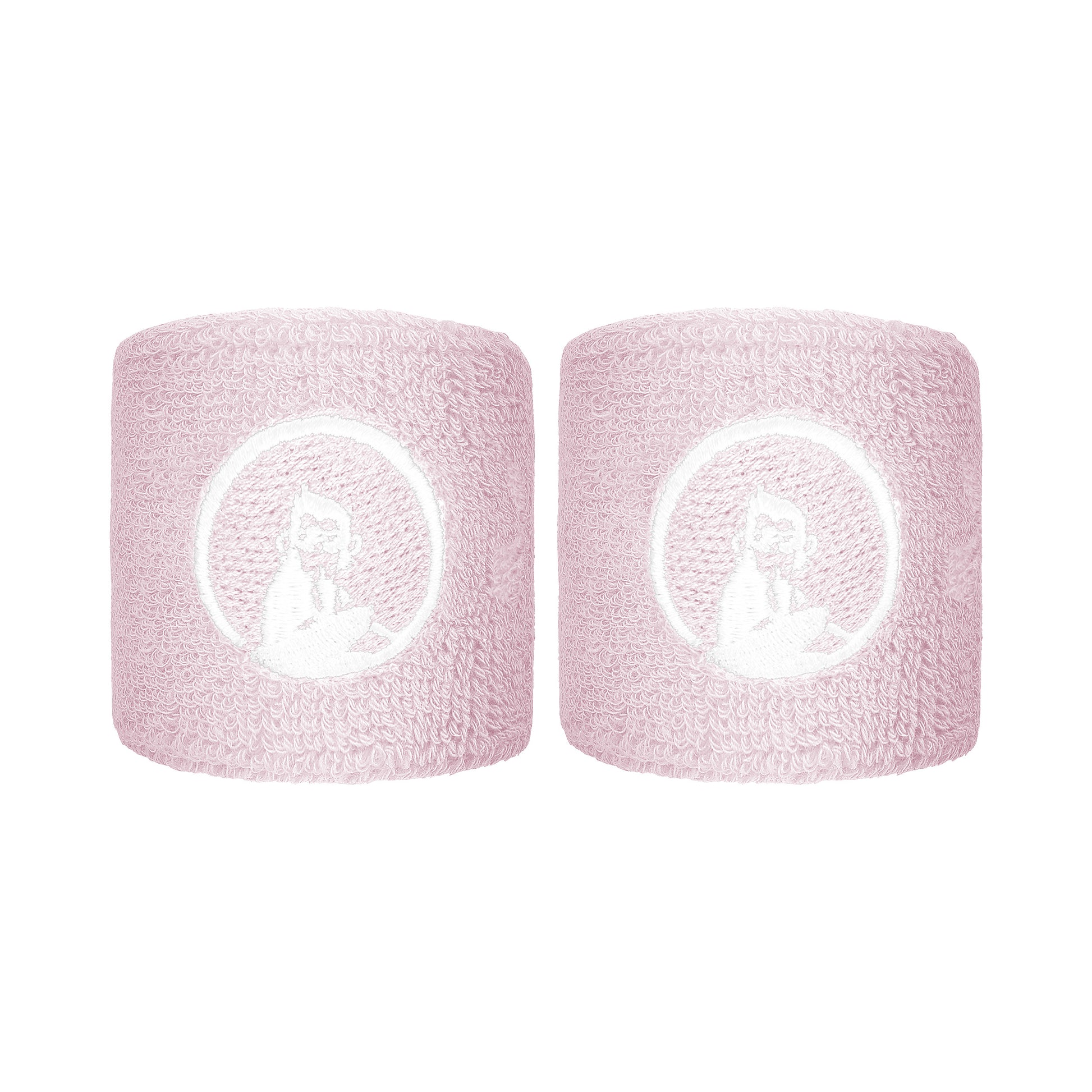 Quiet Please Poignet Pack de 2 unités court - lilas, blanc