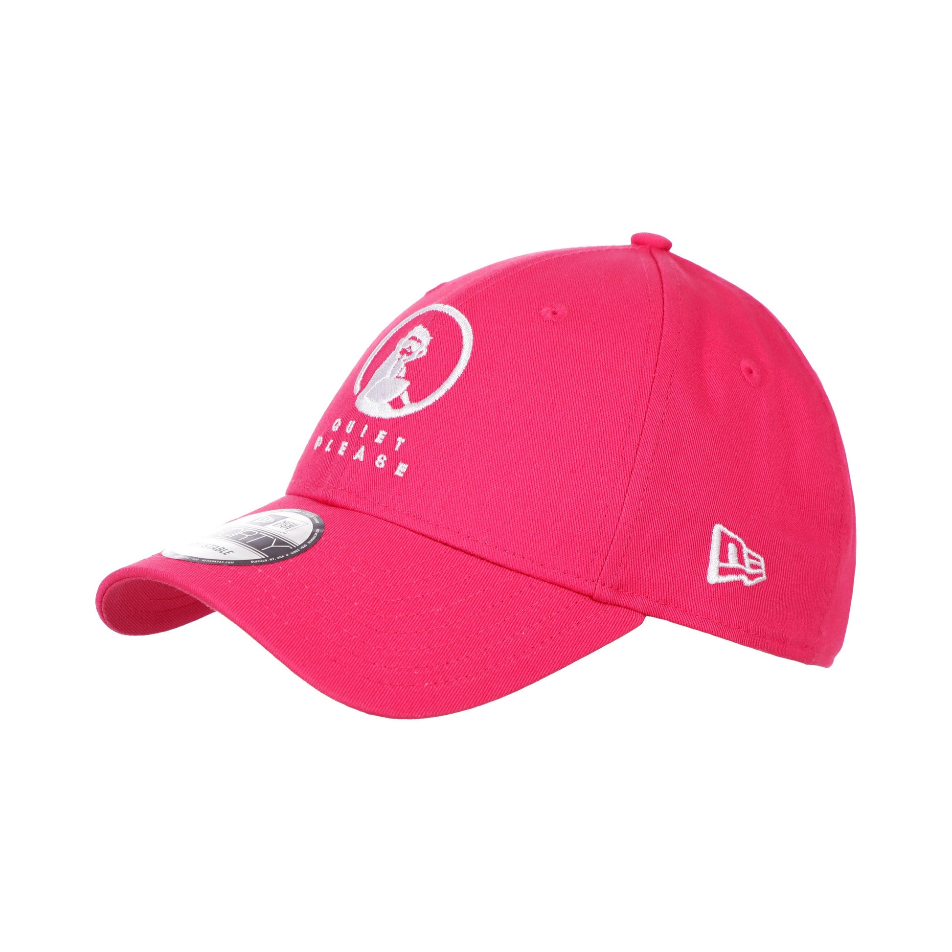 Quiet Please New Era Core 9 Forty Cap-Pink,Wit