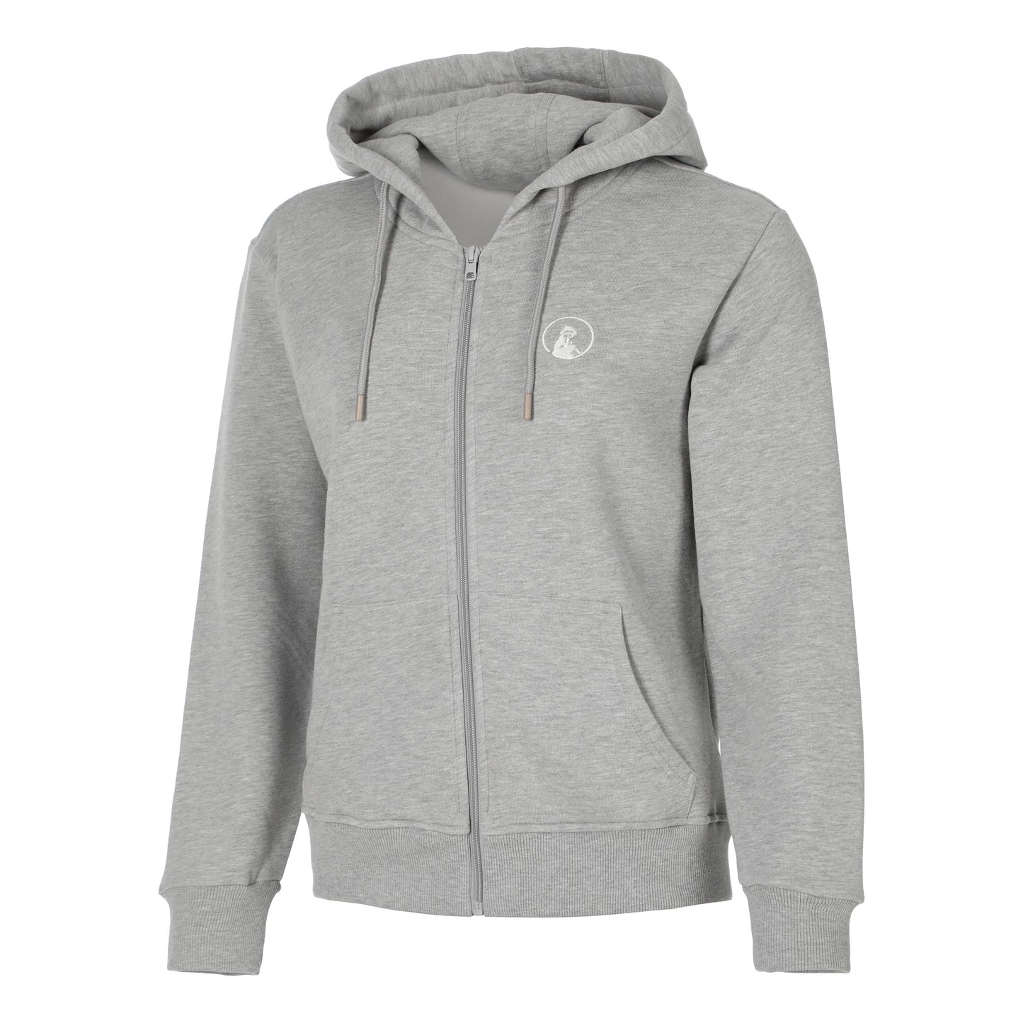 Quiet Please Essential Zip Sportjas Dames-grijs