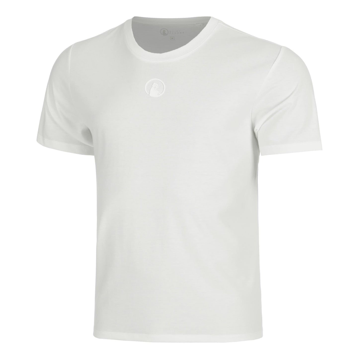 Quiet Please Tonal Core T-shirt Heren-crème