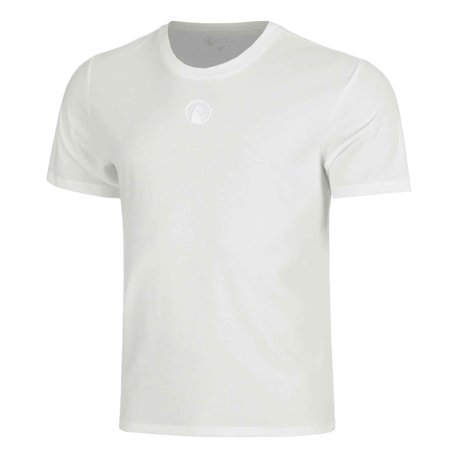 Quiet Please Tonal Core T-shirt Heren-crème