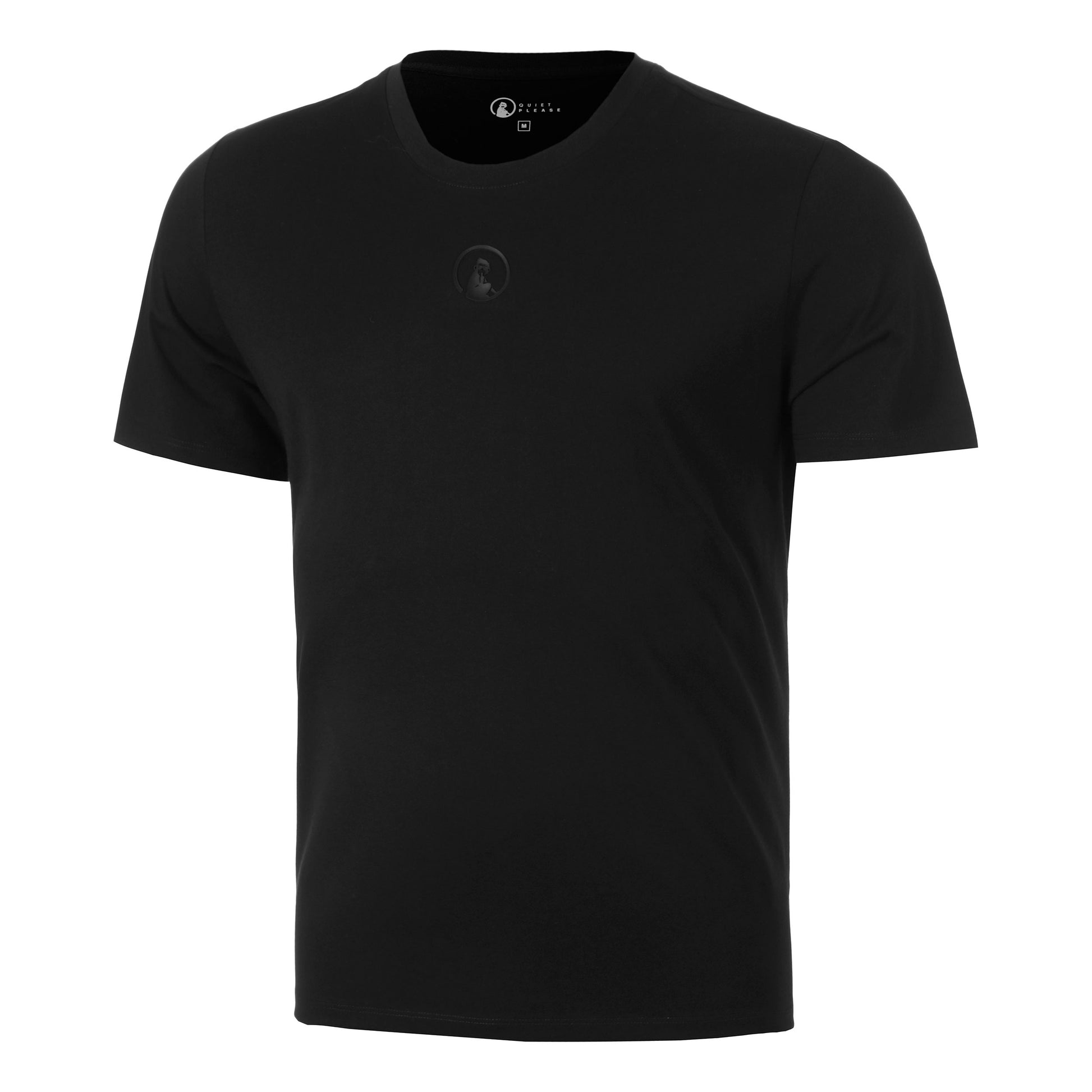 Quiet Please Tonal Core T-shirt Hommes-noir