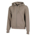 Tonal Core Zip Sportjas Dames - grijs, bruin