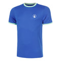 Joy Break Ringer T-shirt Hommes - bleu, blanc