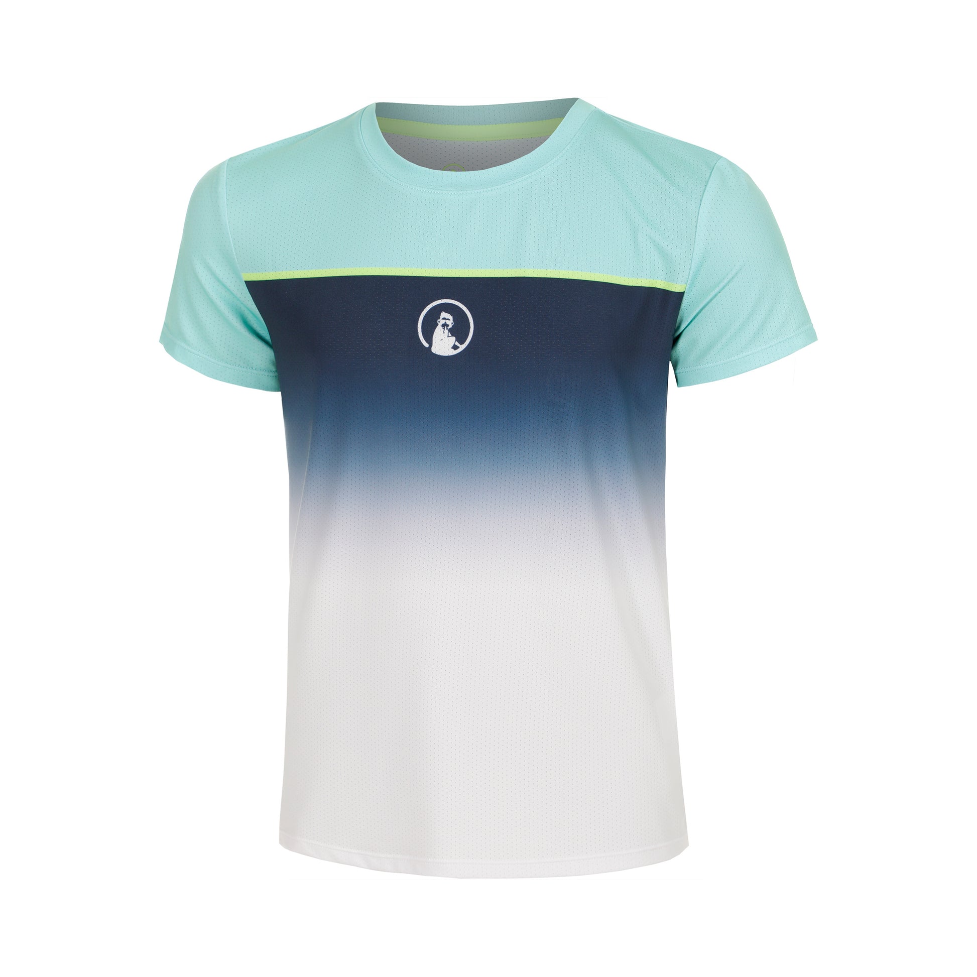 Quiet Please Wild Receiver Faded T-shirt Garçons-Turquoise,Multicouleur