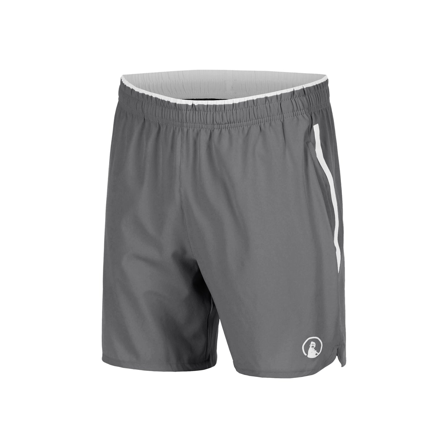 Quiet Please Drop 7in Shorts Heren - grijs, wit