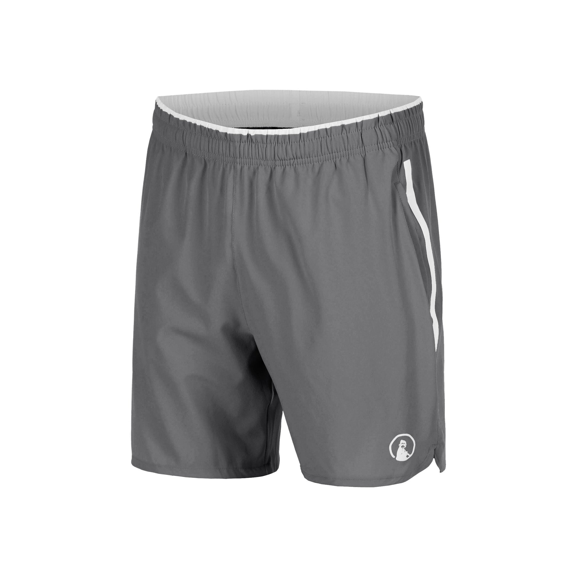 Quiet Please Drop 7in Shorts Heren - grijs, wit