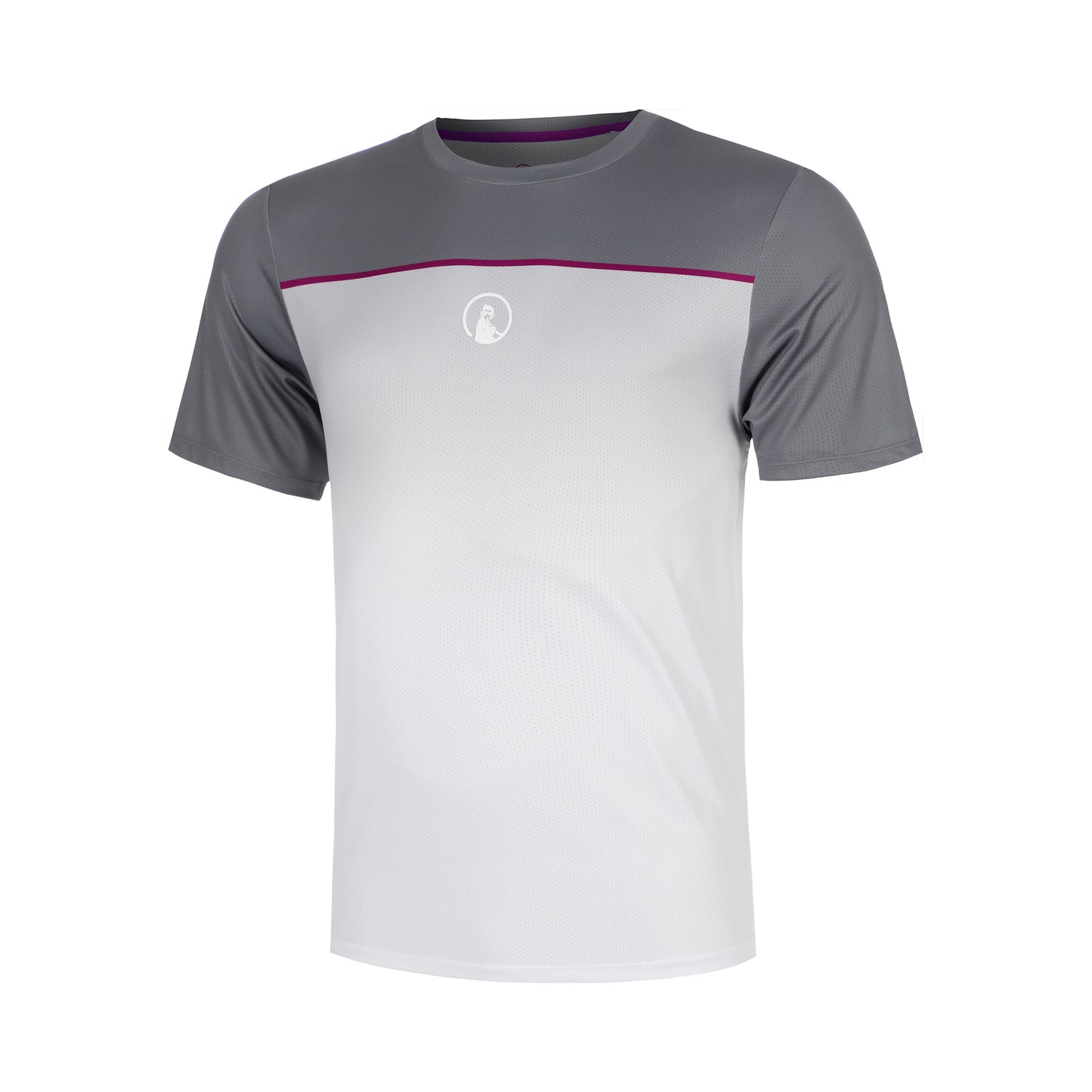 Quiet Please Receiver Faded T-shirt Garçons - gris, blanc