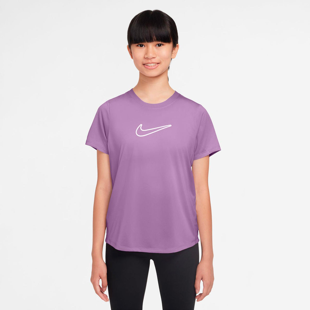 Nike Dri-FIT One T-shirt Kinderen - paars