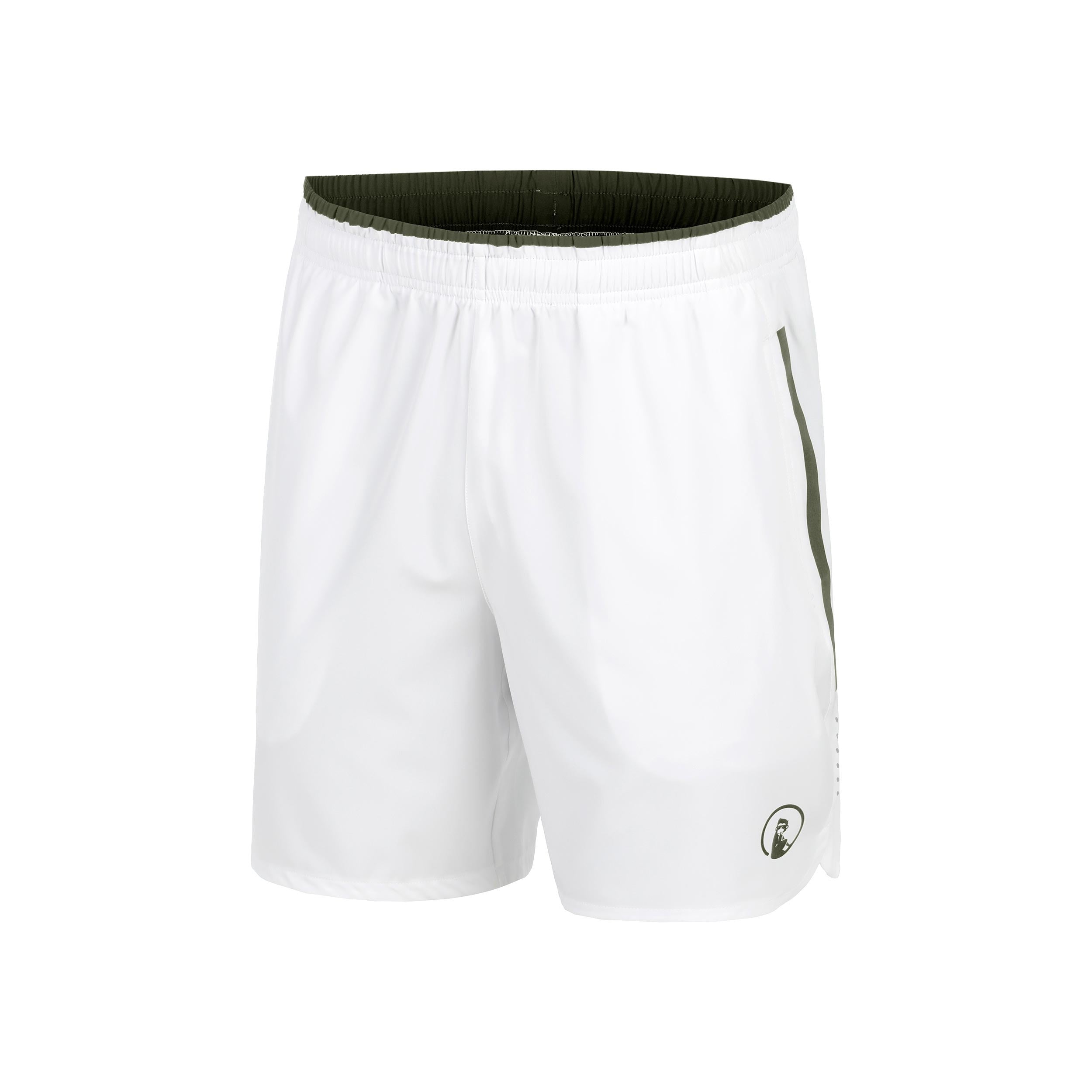 Quiet Please Memories Drop 7in Shorts Hommes - blanc cassé