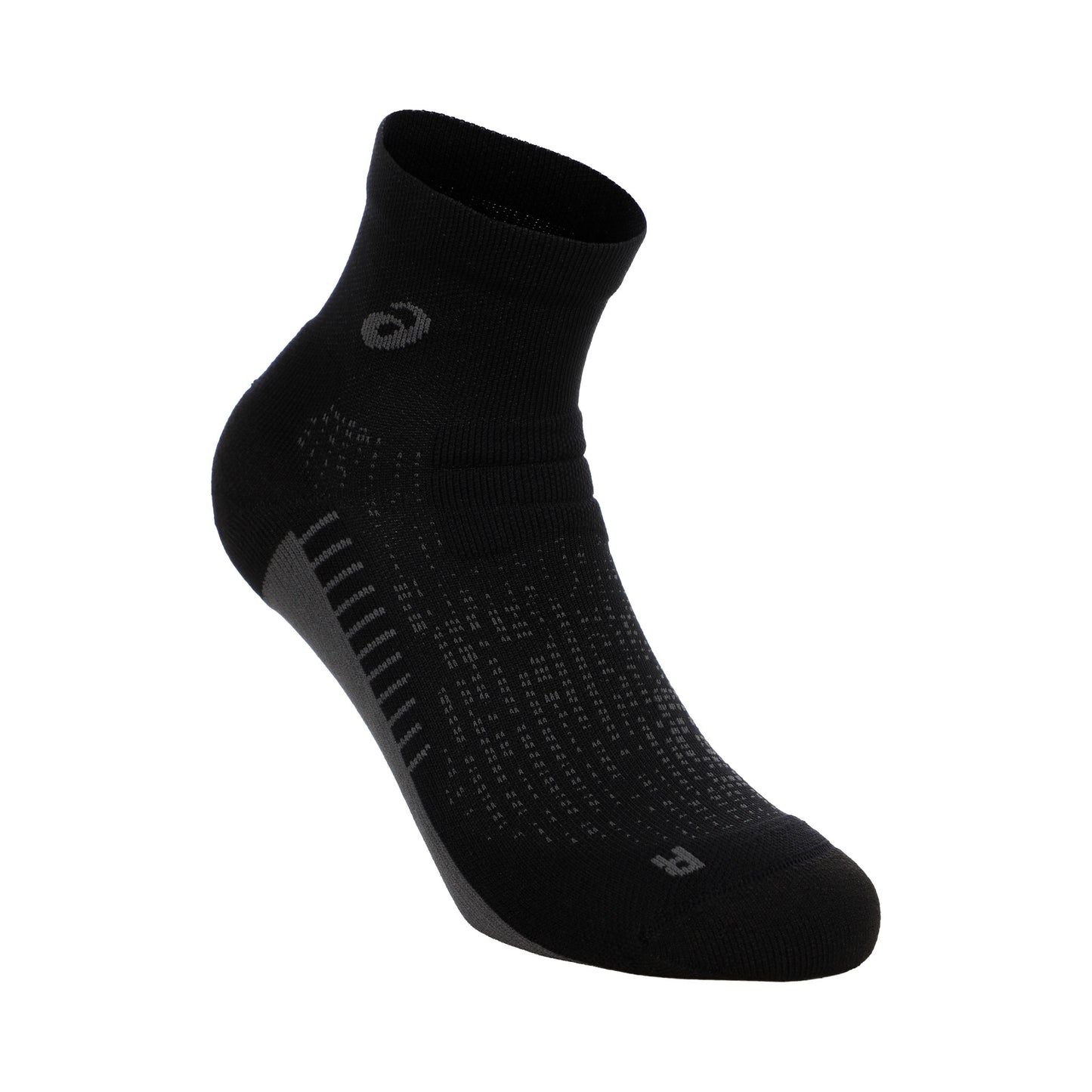 ASICS Performance Run Quarter Hardloopsokken - zwart, wit