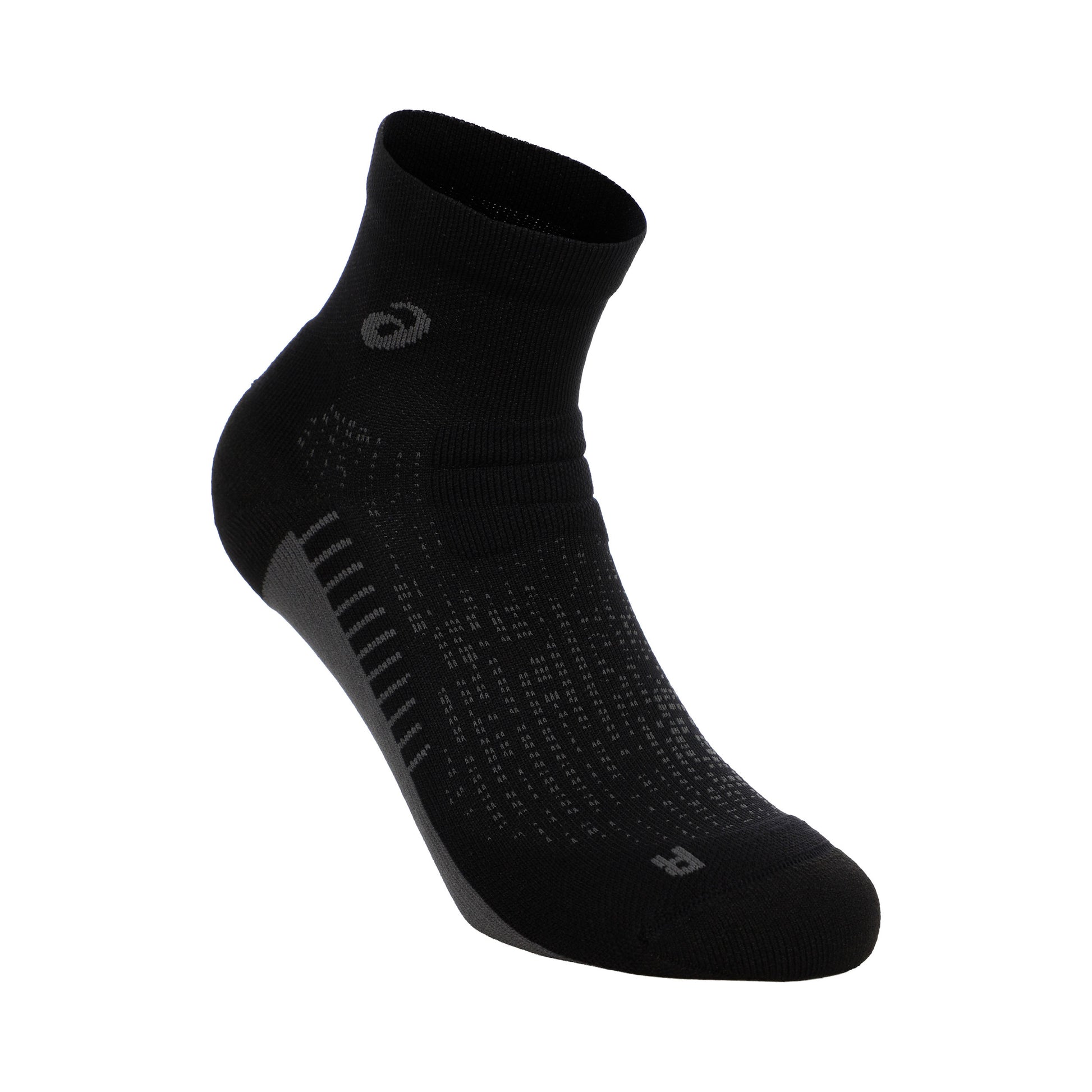 ASICS Performance Run Quarter Hardloopsokken - zwart, wit