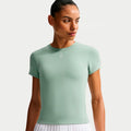 Court Dri-FIT Advantage T-shirt Femmes - vert gris, blanc