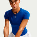 Court Dri-FIT Advantage T-shirt Femmes - bleu
