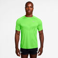 Stride Hardloopshirt Heren - lichtgroen, zilver