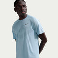 Stride Hardloopshirt Heren - lichtblauw, zilver