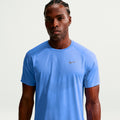 Stride Maillot de course Hommes - bleu, argent