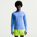 Stride Maillot de course Hommes - bleu clair, argent