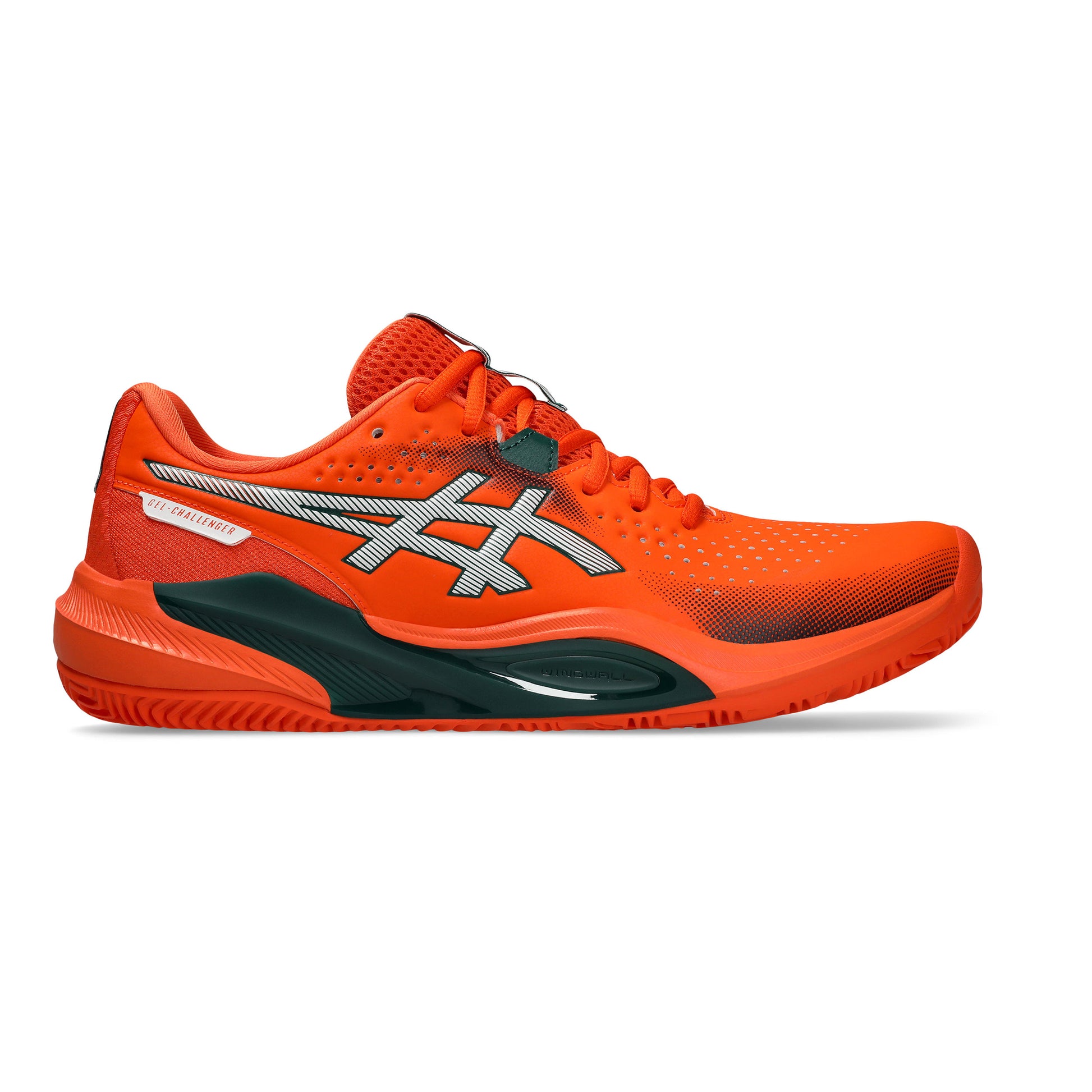 ASICS Gel-Challenger 15 Chaussures padel Hommes - orange fluo, argent