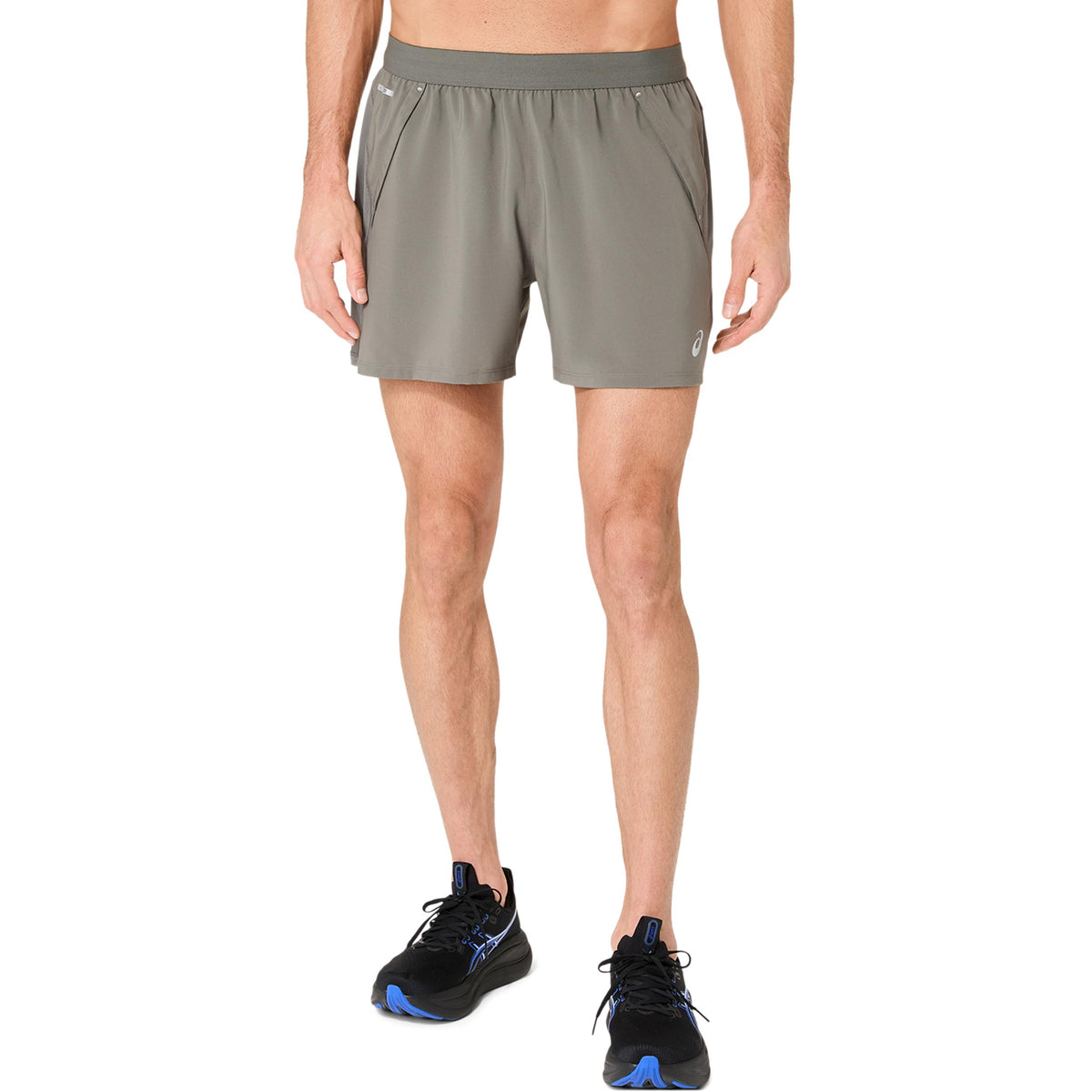 ASICS Road 5in  Short de running Hommes - gris
