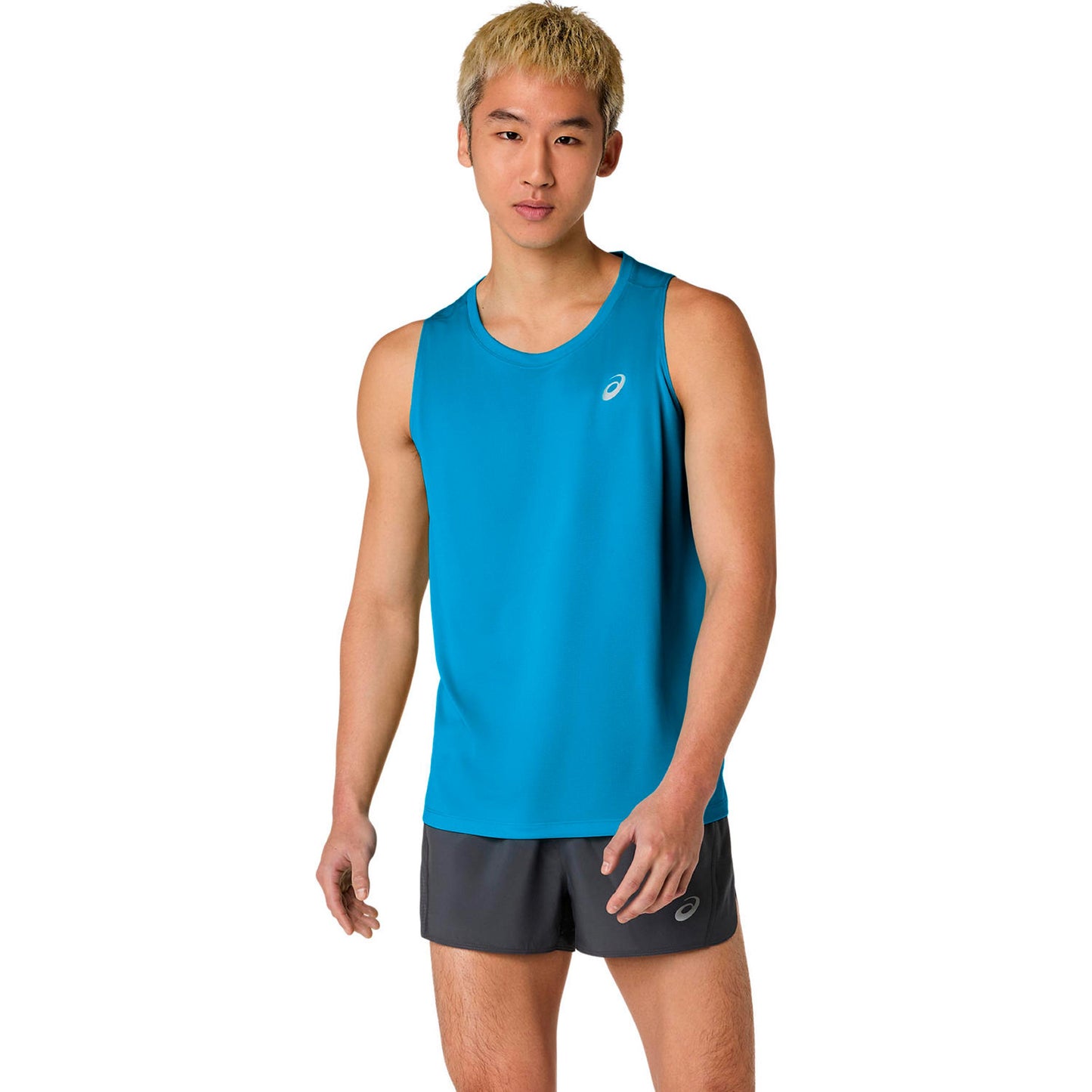ASICS Core  Hardloopshirt Heren - blauw