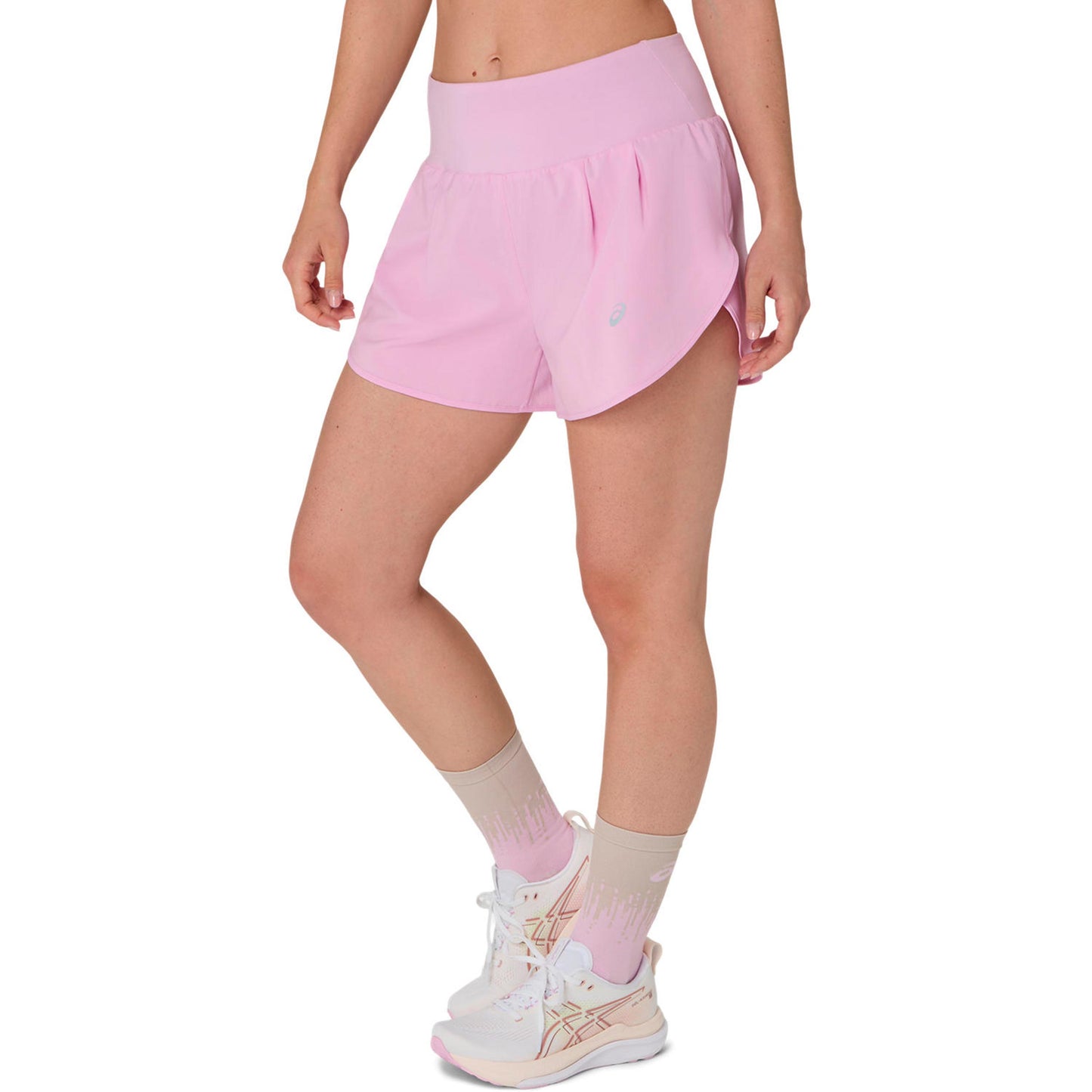 ASICS Road 3,5In  Hardloopshorts Dames - mauve