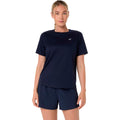 Core  Maillot de course Femmes - bleu foncé