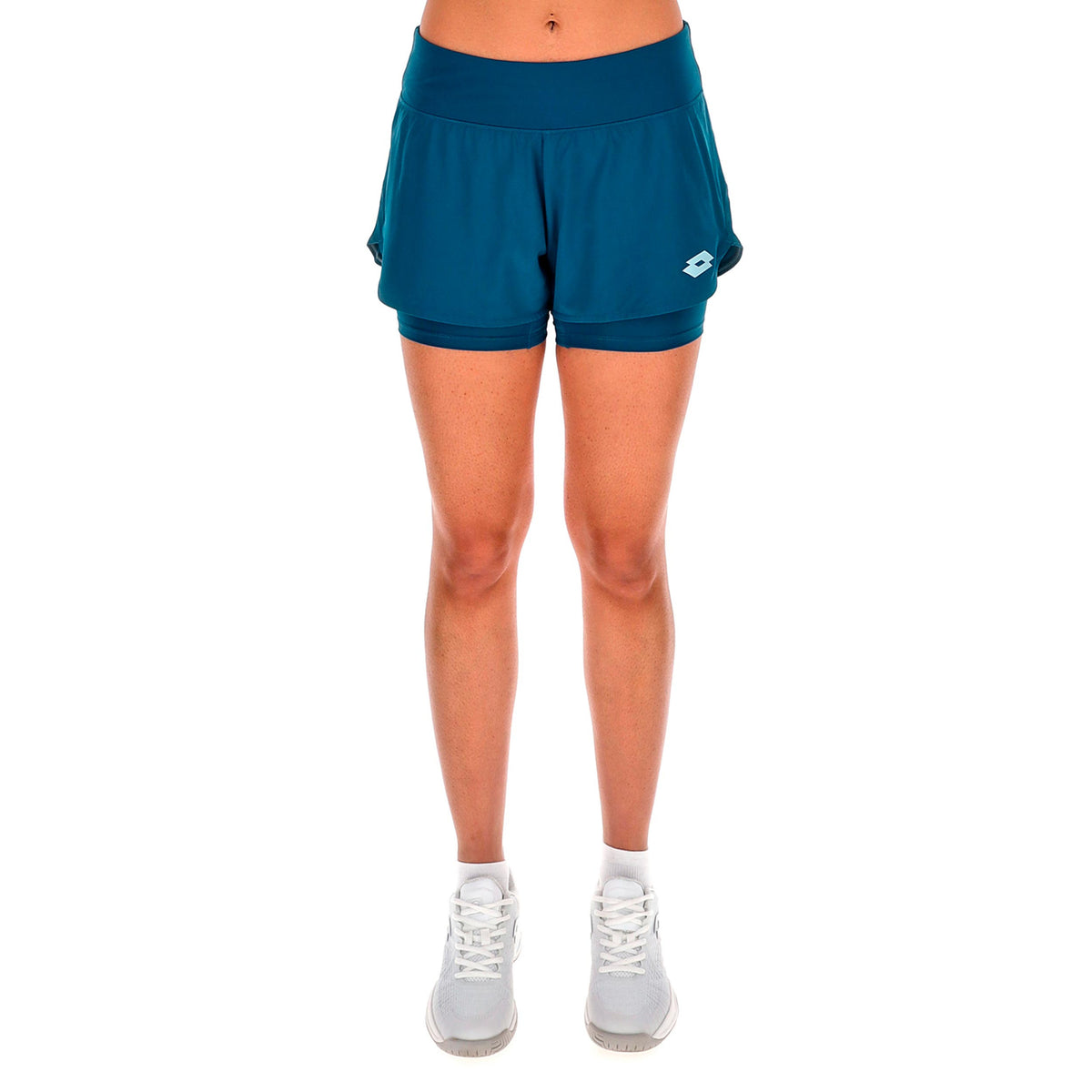 Lotto Tech II Shorts Dames - blauwgrijs