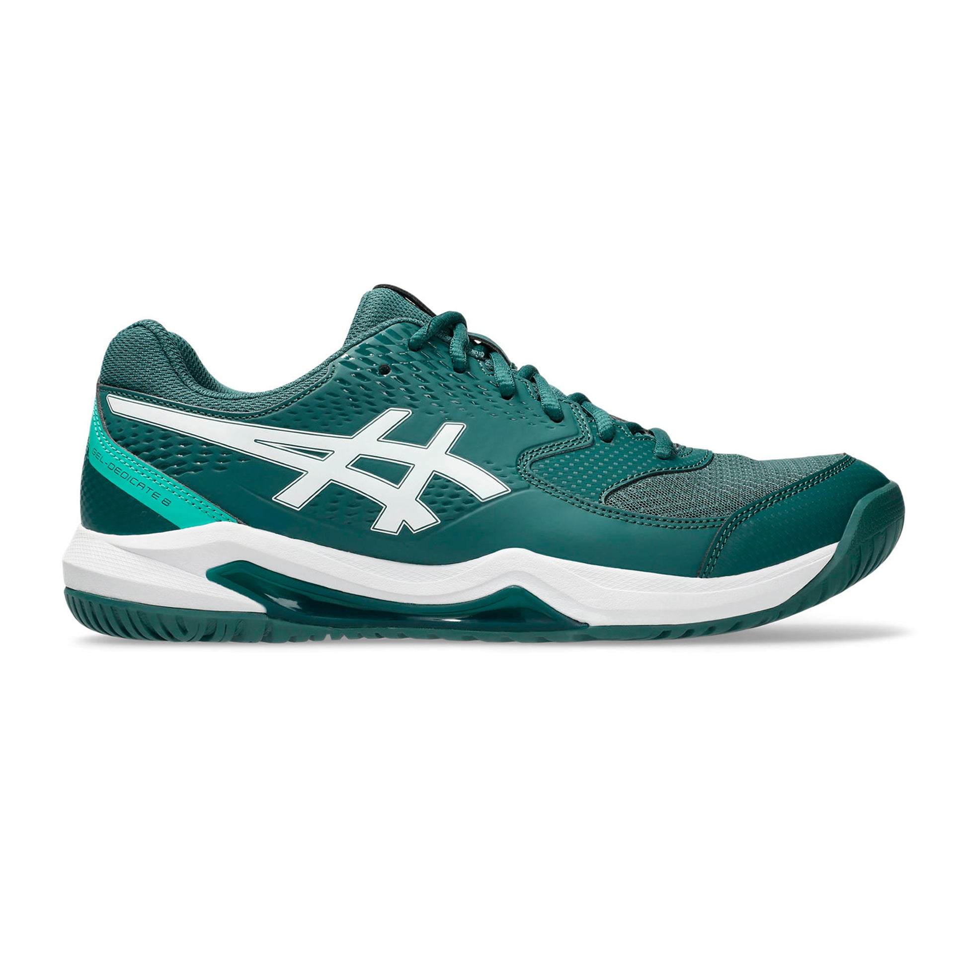ASICS Gel-Dedicate 8 Allcourt schoen Heren - petrolblauw, turkoois