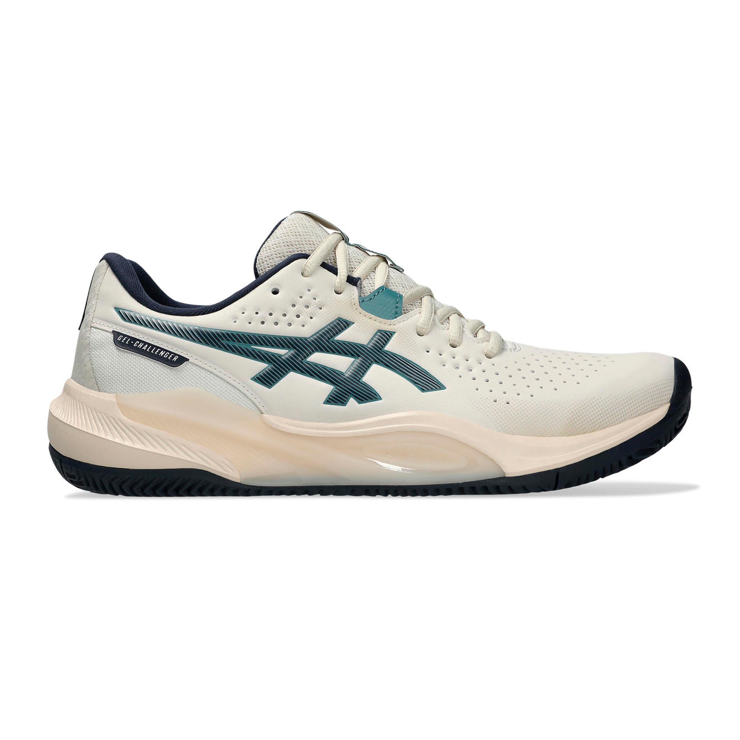 ASICS Gel-Challenger 15 Gravelschoen Heren - beige, donkerblauw