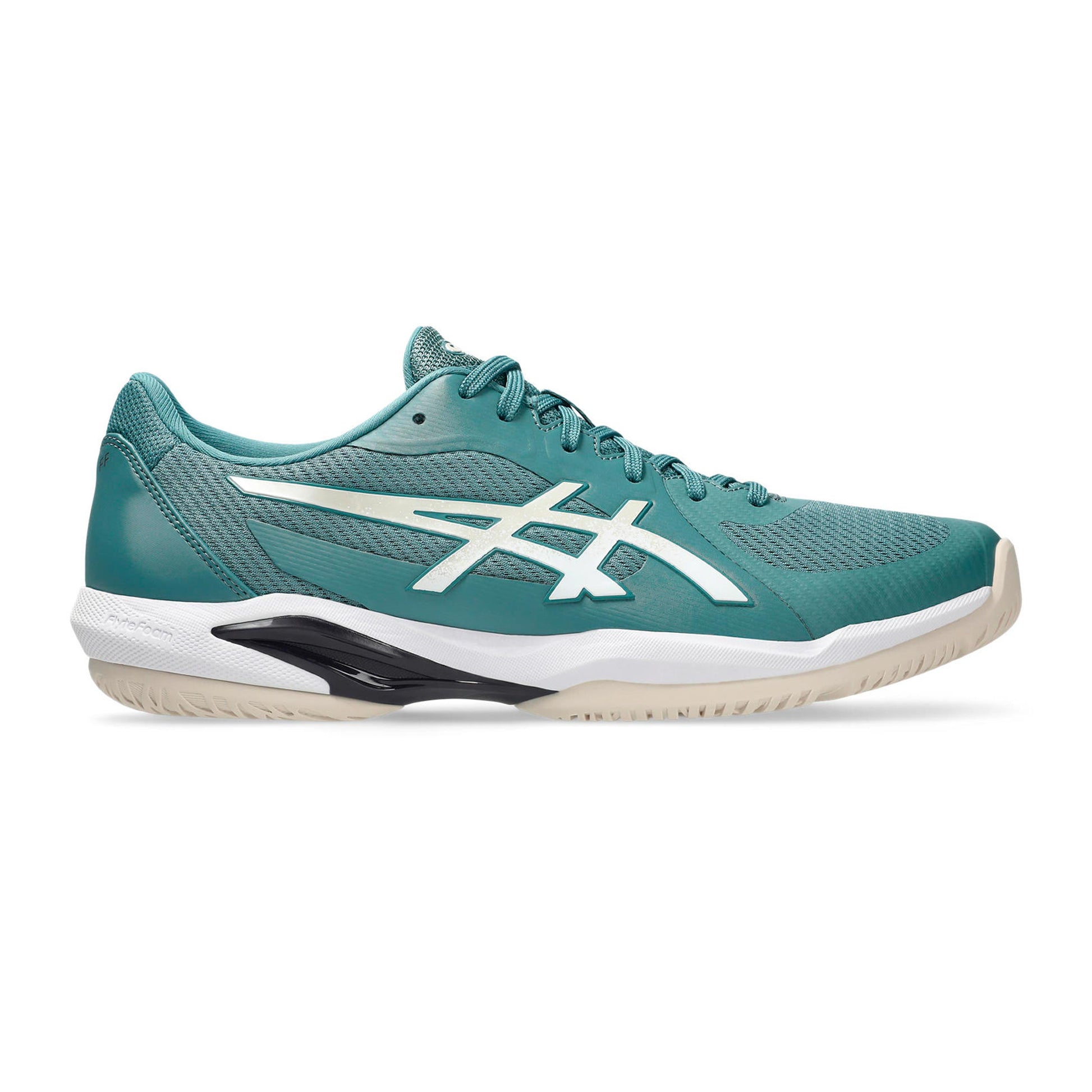 ASICS Solution Swift FF 2 Chaussures toutes surfaces Hommes - bleu petrol, crème